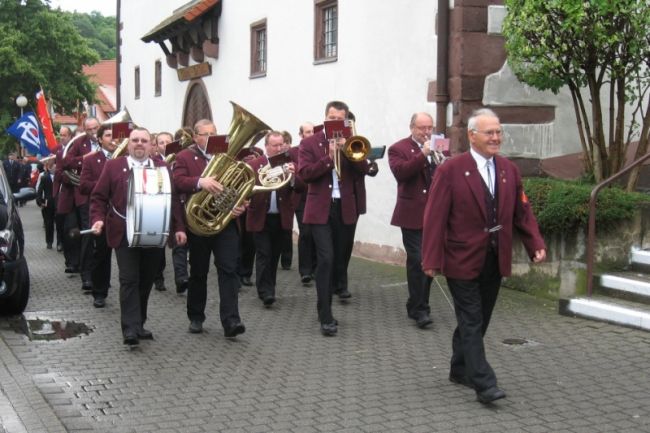 Unsere Musikkapelle an Fronleichnam