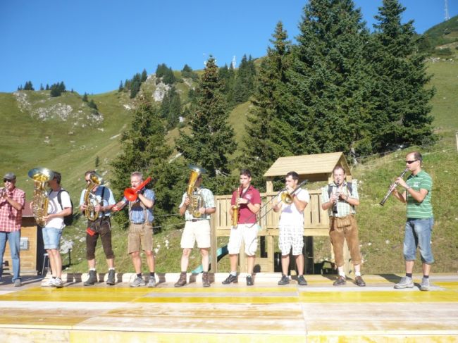 Unsere Musik auf der Alm