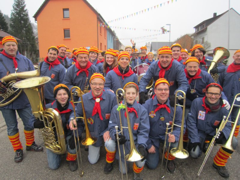 Fasnet Kinderumzug 2015 - Musikantenschmeißer-Outfit