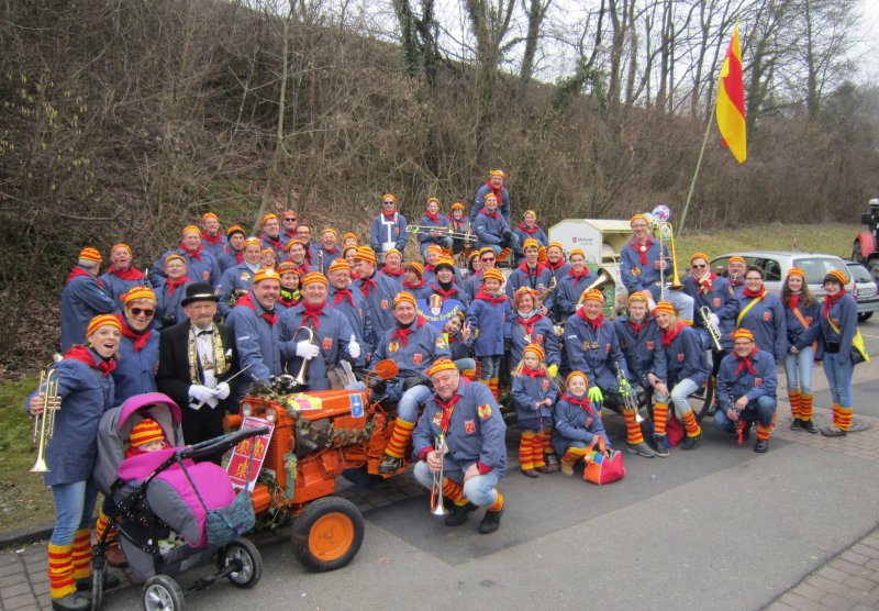 Fasnet Umzug 2015 - Musikantenschmeißer-Outfit