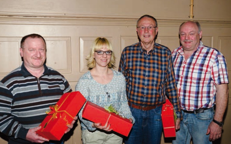 Ehrung Probenbesuch Generalversammlung 2016