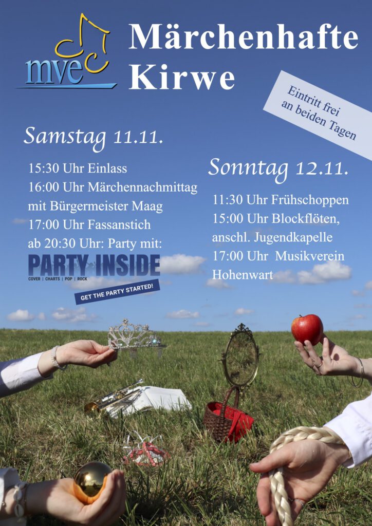 Plakat/Flyer Märchenhafte Kirwe 2023