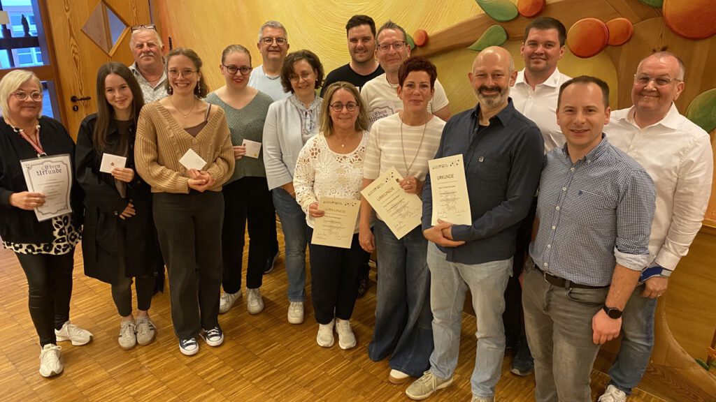 Ehrungen bei der Generalversammlung 2026